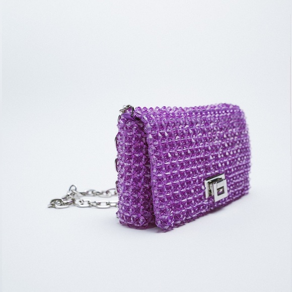 Zara Bags Zara Beaded Crossbody Bag Poshmark